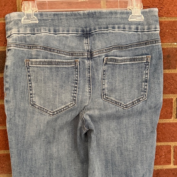 Chico's Light Blue Pull On Ankle Jegging - Picture 6 of 8